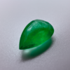 Elegant pear emerald of 3 carats